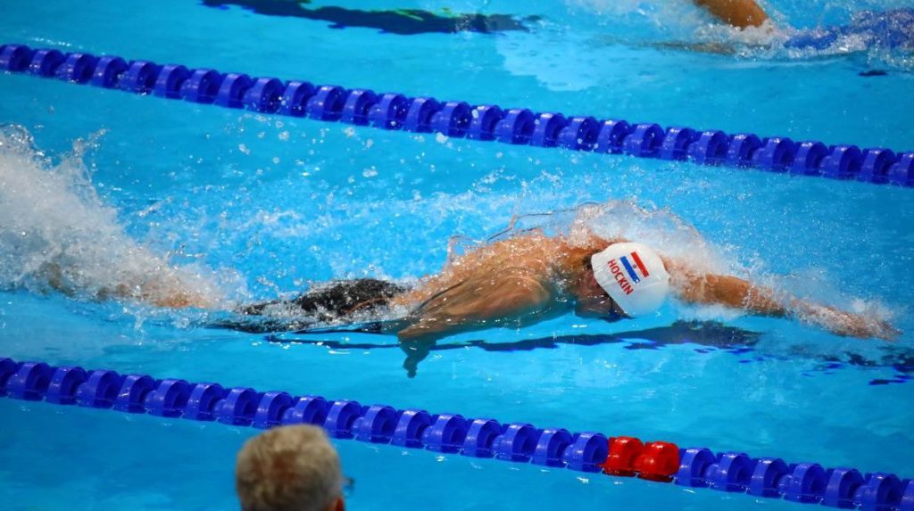 Benjamin Hockin; séptimo en su heat, pero con revancha para el jueves ...