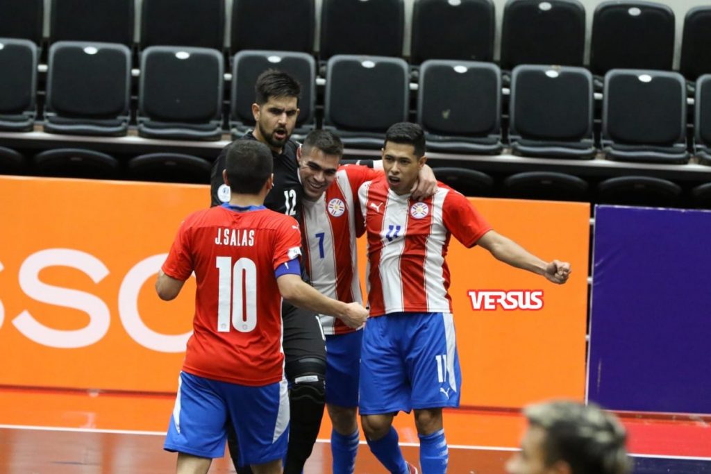 En emotivo cierre, selección de futsal vende cara su derrota ante Paraguay  – Federación Panameña de Fútbol