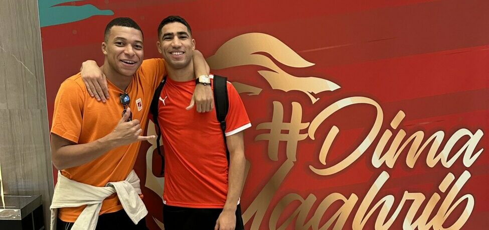 Mbappé-Hakimi, duelo entre "hermanos" en semifinales del Mundial Catar 2022