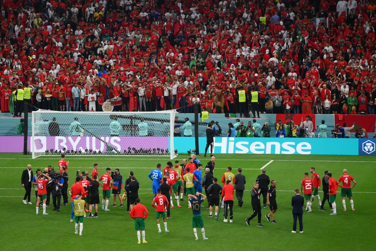 "Bravo a ellos", los marroquíes aplauden a sus héroes pese a la derrota