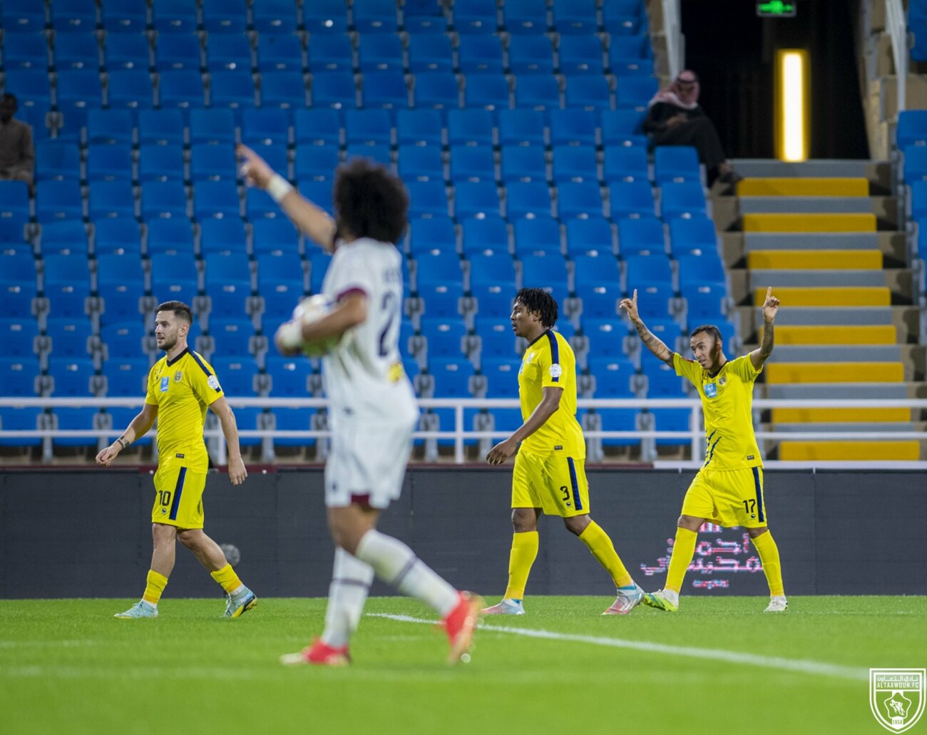 "Kaku" Romero Gamarra: Gol, doble asistencia y figura en la goleada del Al-Taawoun