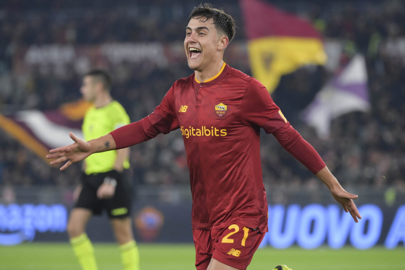 Un doblete de Dybala mantiene a la Roma en la lucha por puestos de Champions