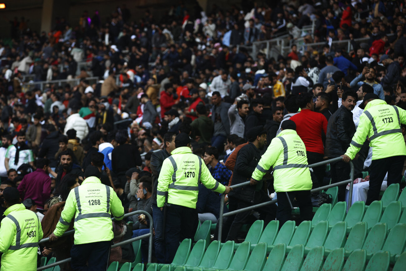 Un muerto y "decenas" de heridos en una estampida frente a un estadio en Irak