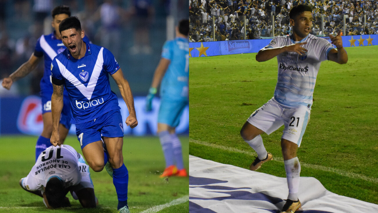 José Florentín y Marcelo González brillan con goles en un partidazo entre Vélez y Tucumán