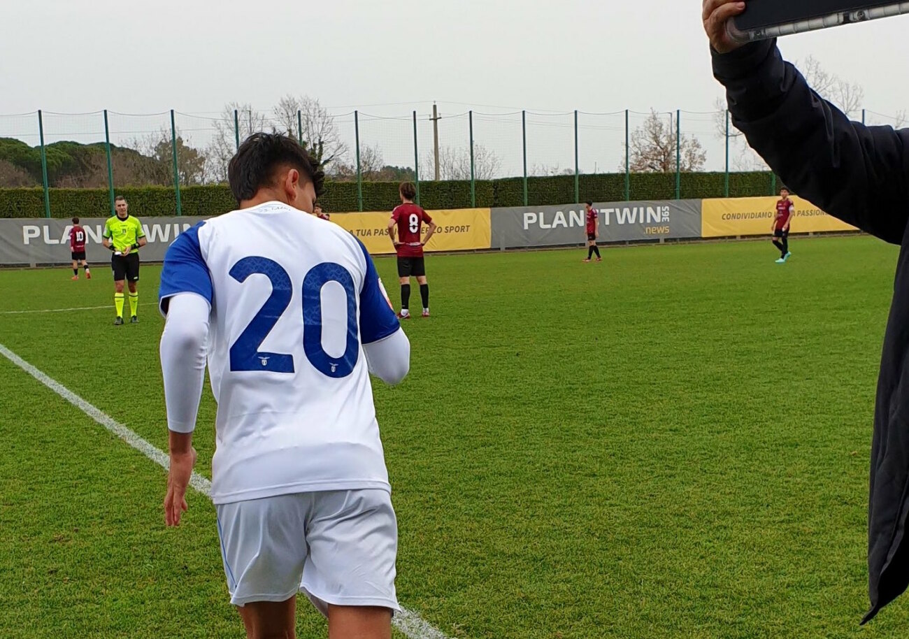 Diego González debutó en Lazio y ya mostró algunos destellos