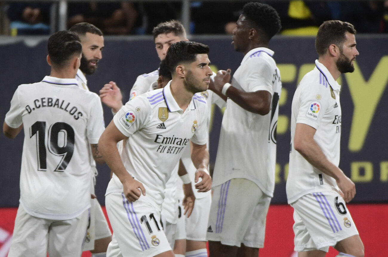 Real Madrid festejó ante el Cádiz de Santiago Arzamendia