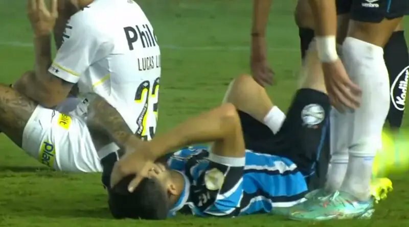 Villasanti es baja en Grêmio luego de sufrir "múltiples fracturas" en la cara