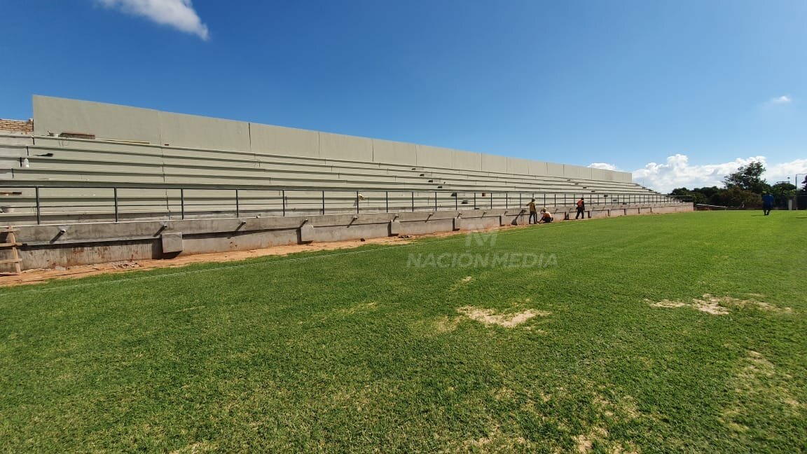 El renovado rostro del estadio Arsenio Erico, que se prepara para volver con todo