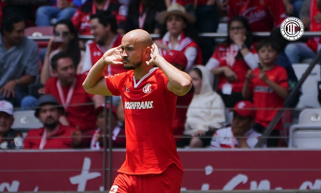 Carlos González y un golazo de cabeza para mandar al Toluca a la liguilla