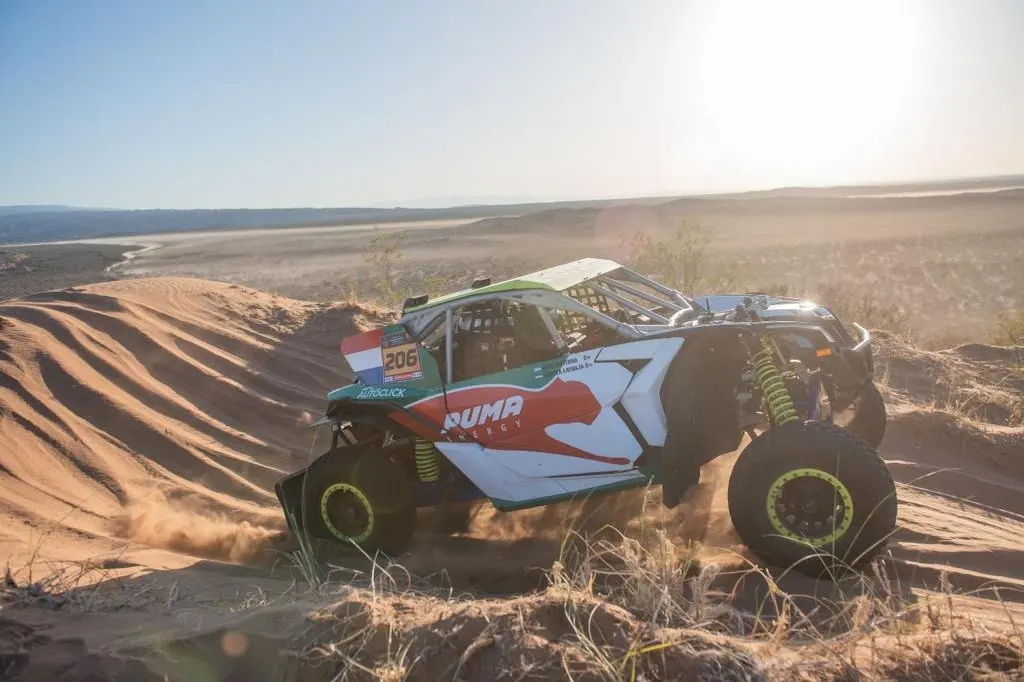 Andrea Lafarja se aventura en el Rally Raid Argentino