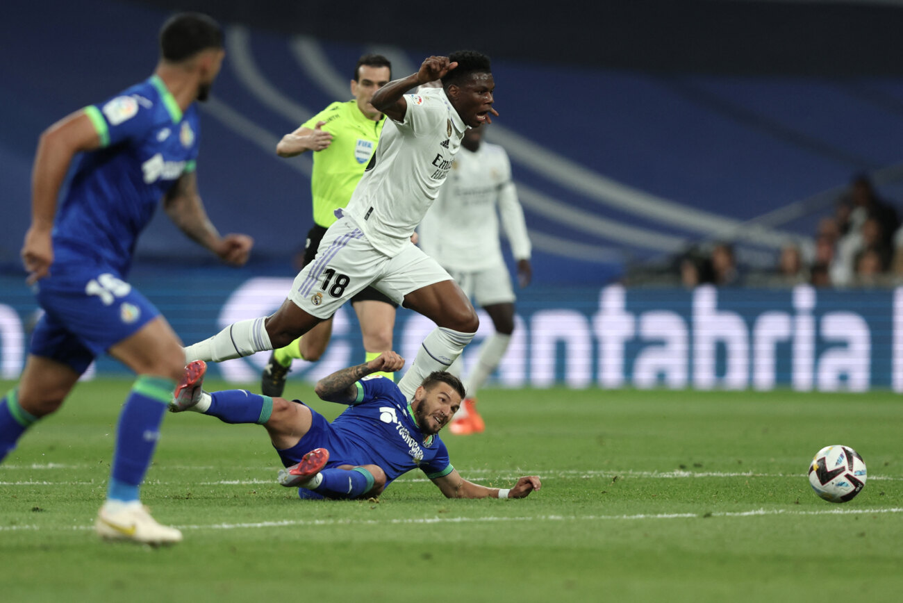 El Getafe de Omar Alderete no pudo ante el Real Madrid