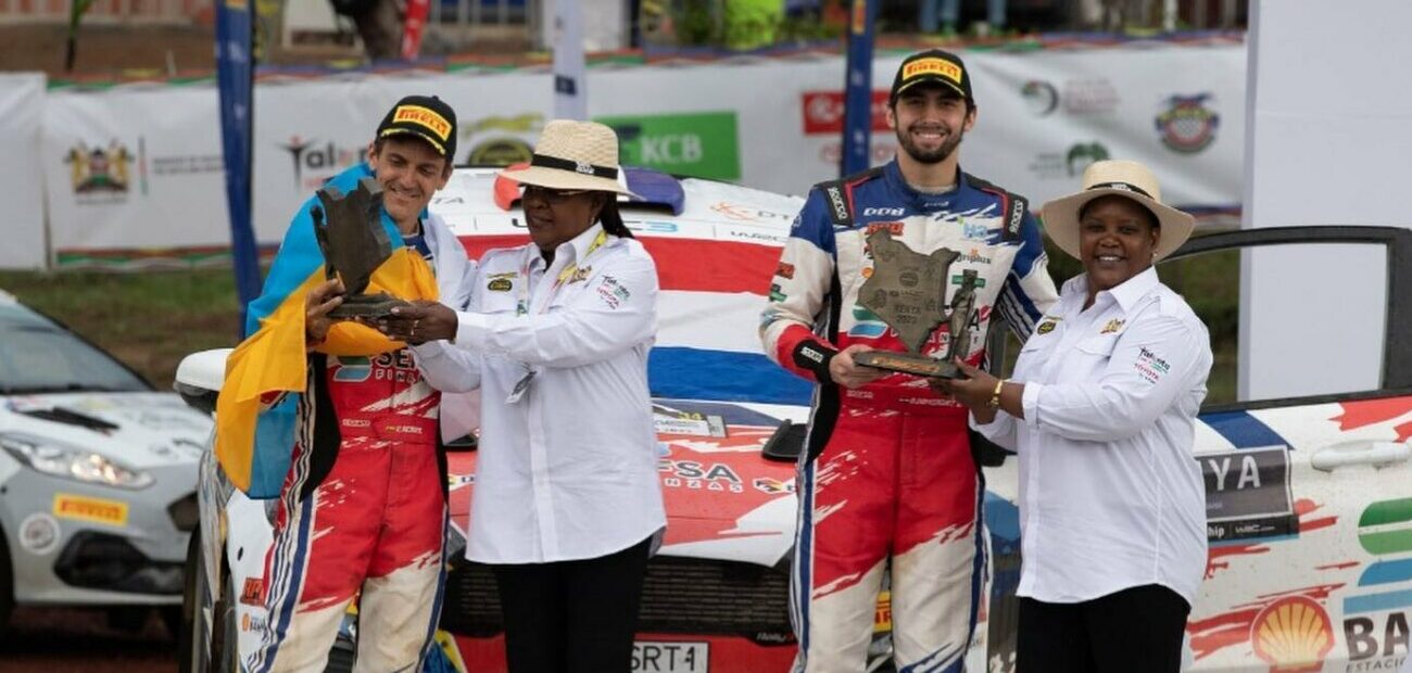 Diego Domínguez Bejarano hace historia en el Safari Rally de Kenya