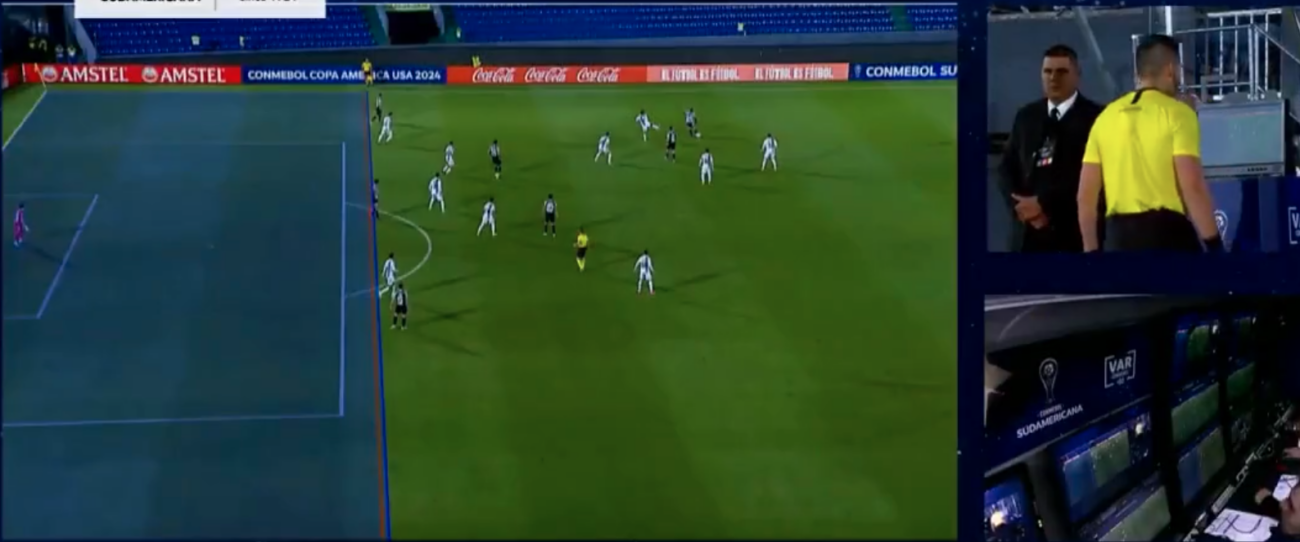 El polémico offside que le privó a Libertad de un gol ante Tigre