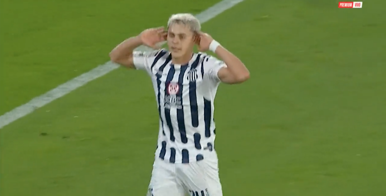 ¡Está encendido! El golazo de Ramón Sosa para Talleres en Argentina