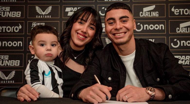 El emotivo mensaje de Alexia Notto a su marido, Miguel Almirón