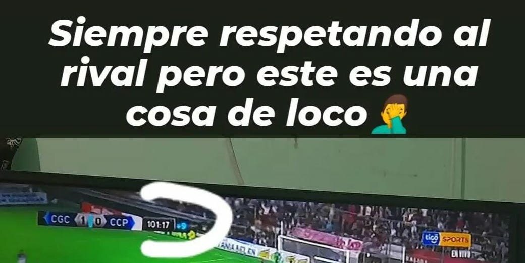 Un jugador de General Caballero pegó el "grito al cielo"