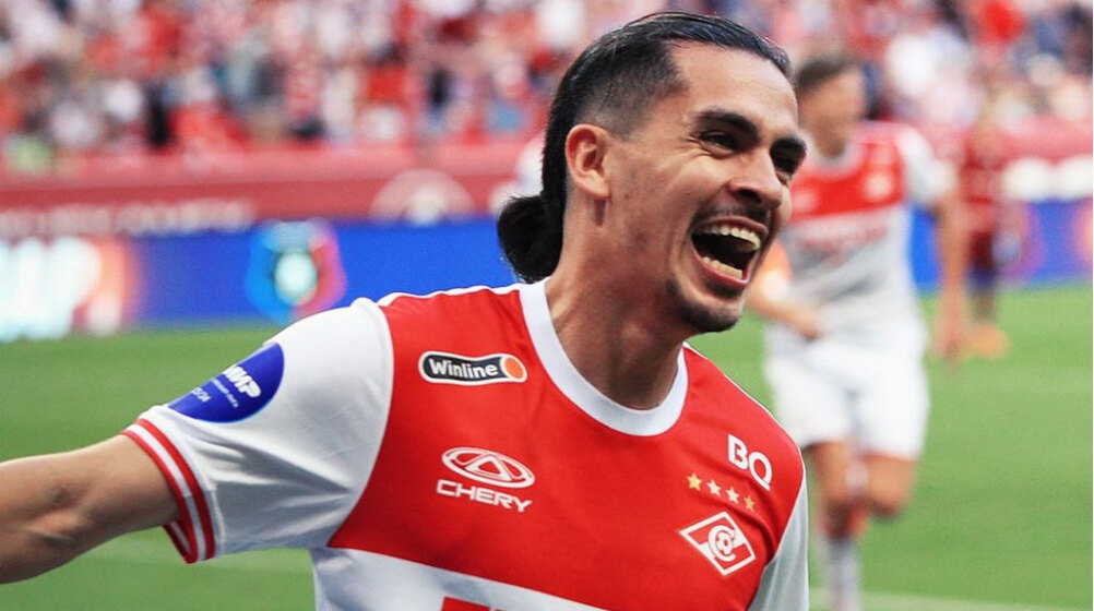 Gol paraguayo salva al Spartak de perder el clásico moscovita