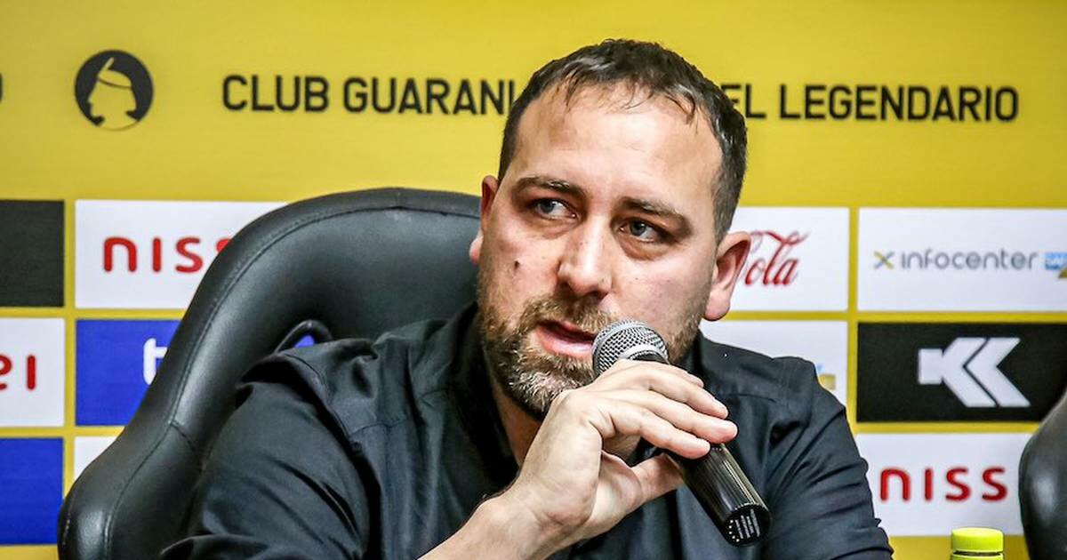 DT de Guaraní no acepta “preguntas fuera de lugar” y se toma con periodista