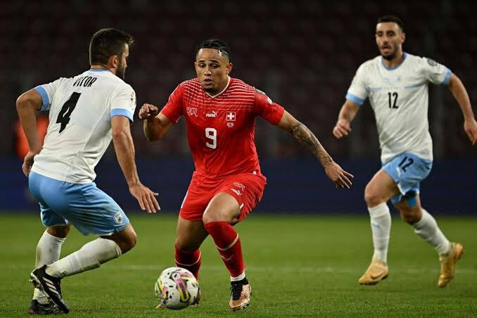 Israel y Suiza no se sacaron ventajas en la clasificación para la Eurocopa