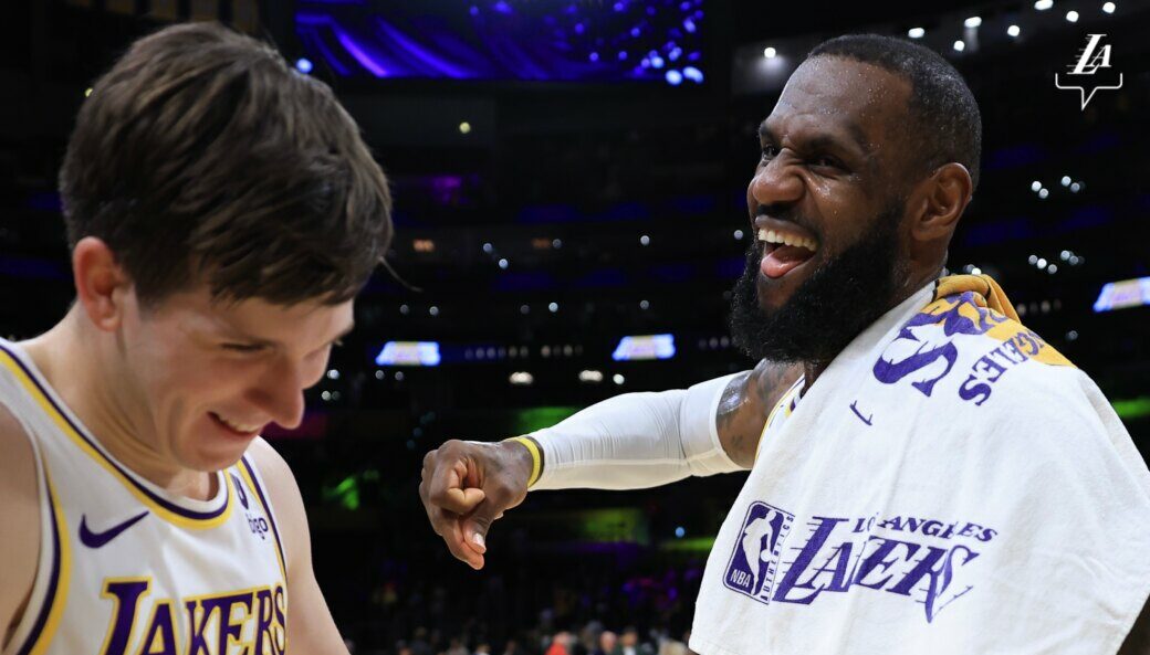 LeBron James brinda el triunfo a Lakers en otro 'show' ante Brooks