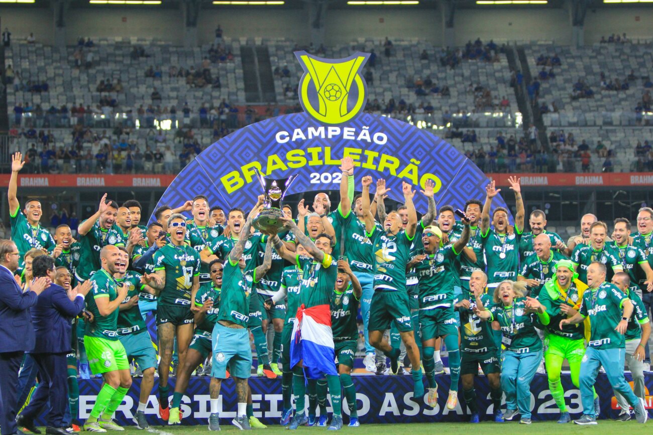 Gustavo Gómez colecciona su título número 11 con la camiseta del Palmeiras