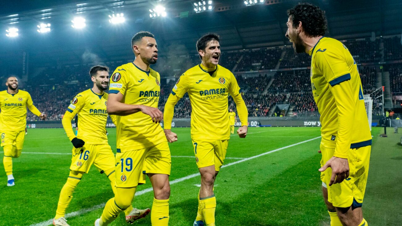 Villarreal pasa a octavos como líder de su grupo en la Europa League