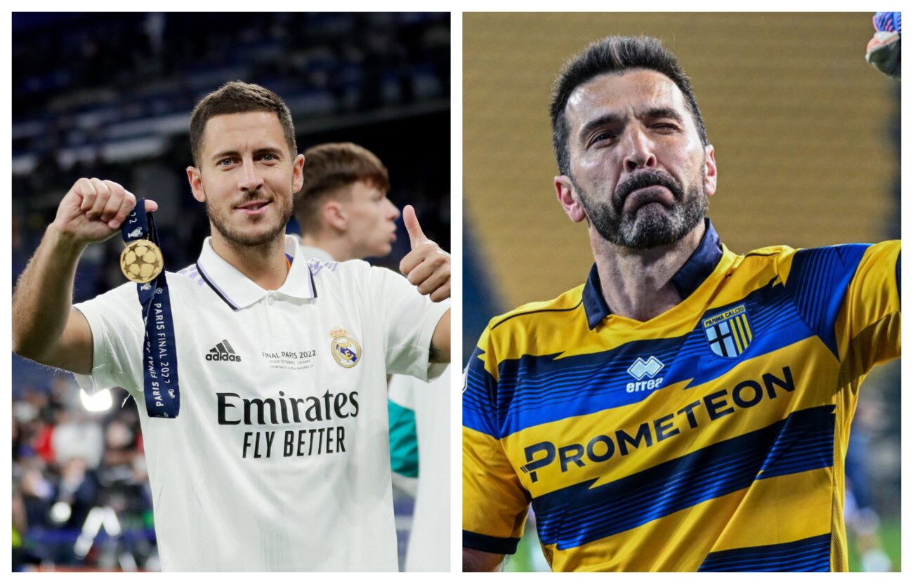 Desde Hazard hasta Buffon, un año marcado por las retiradas precoces y de veteranos