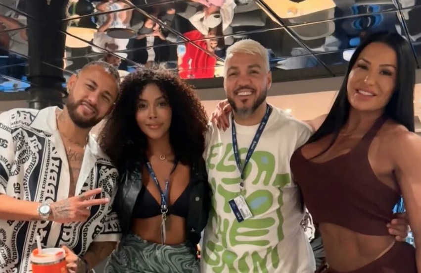 Tres días de fiesta “alocada y emocionante” con Neymar en un lujoso crucero 