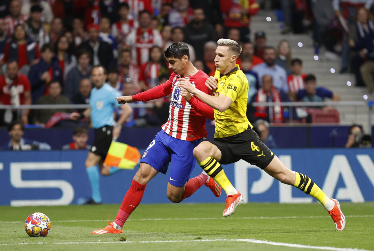 Atlético de Madrid saca ventaja, pero dejó vivo al Dortmund