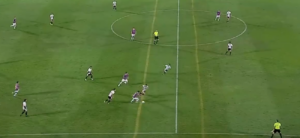 La jugada increíble de Aguayo para el gol lleno de emoción del “Tigre” Riveros