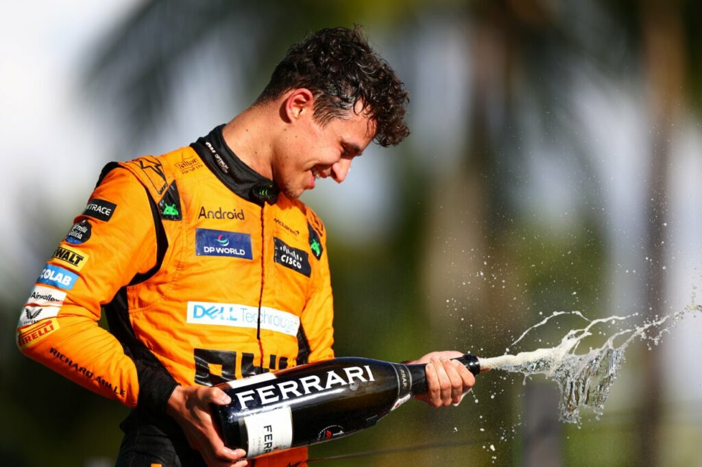 El británico Norris gana GP de Miami, su primer triunfo en Fórmula 1
