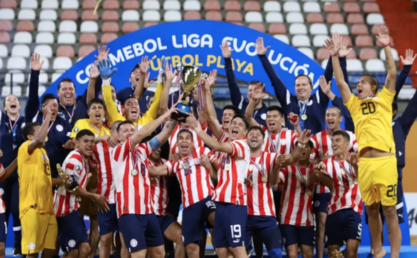 Fútbol de playa: Paraguay es el campeón de la Zona Sur