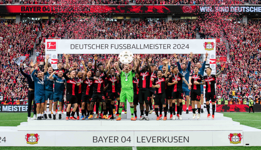 Bayer Leverkusen se convierte en el primer equipo en terminar invicto una Bundesliga