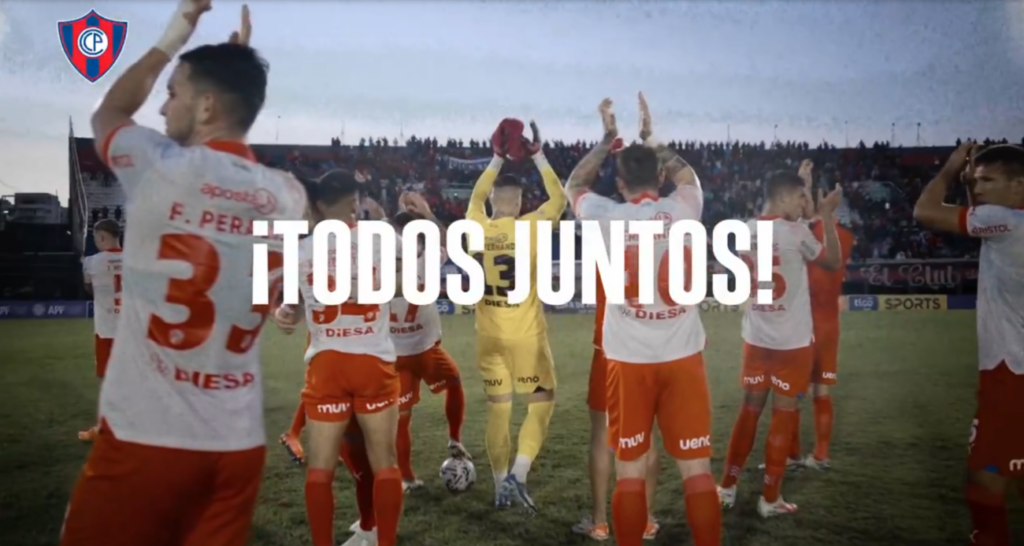 Cerro Porteño y un nuevo video motivacional antes del clásico con Guaraní