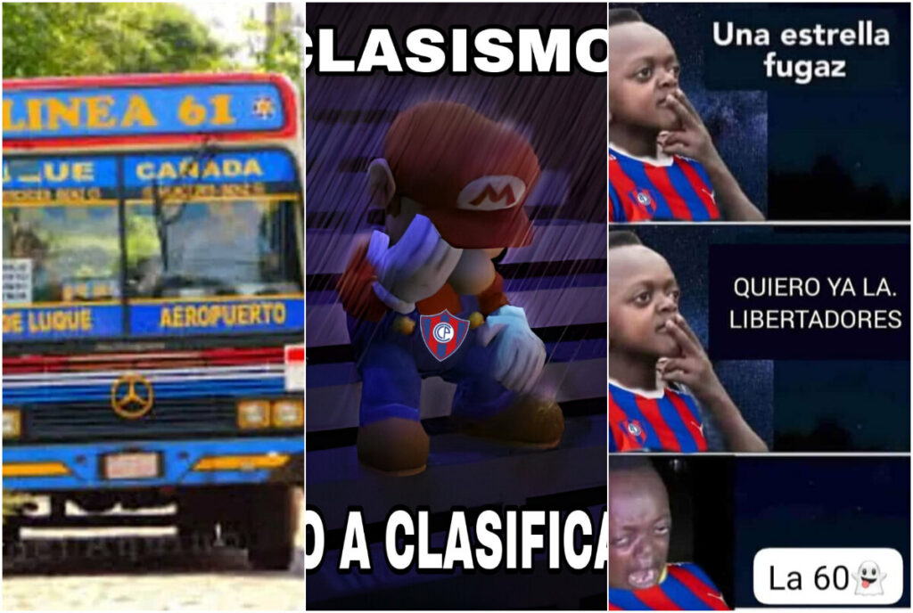 Los memes inundaron las redes tras la eliminación de Cerro en la Libertadores