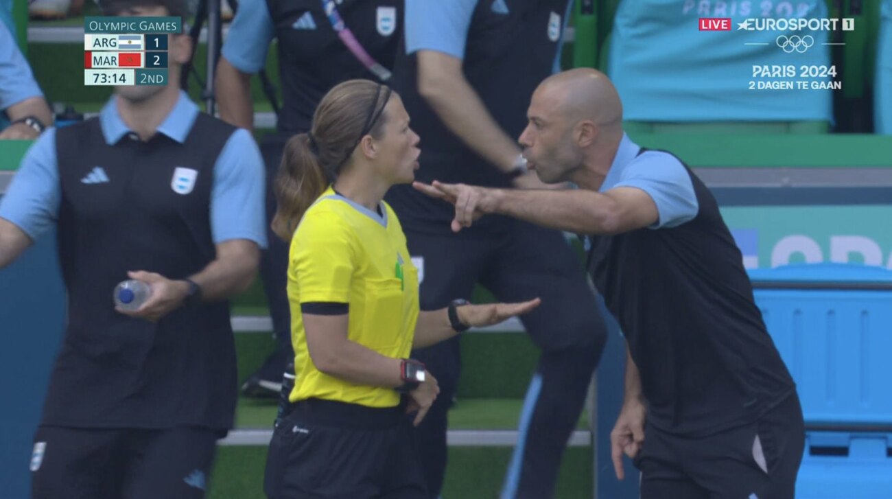 Mascherano considera "un circo" el final del partido Argentina-Marruecos