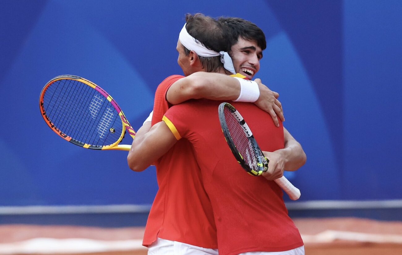 Nadal y Alcaraz avanzan en dobles de tenis en París 2024