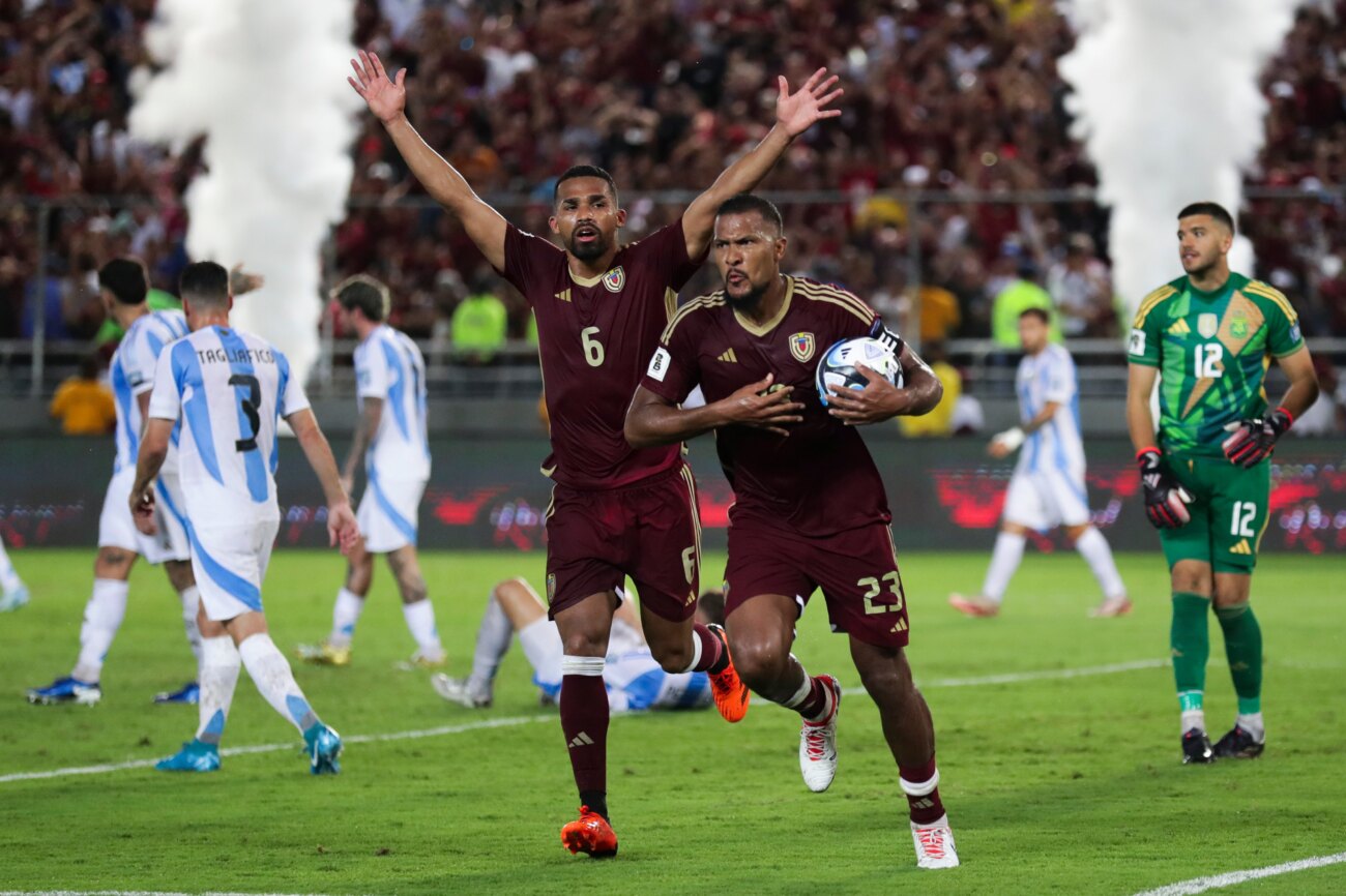 Rondón rescata un punto para Venezuela antes de medir a Paraguay