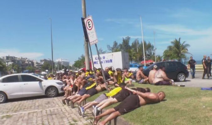 Más de 200 hinchas de Peñarol detenidos en Brasil antes de semifinal de Libertadores