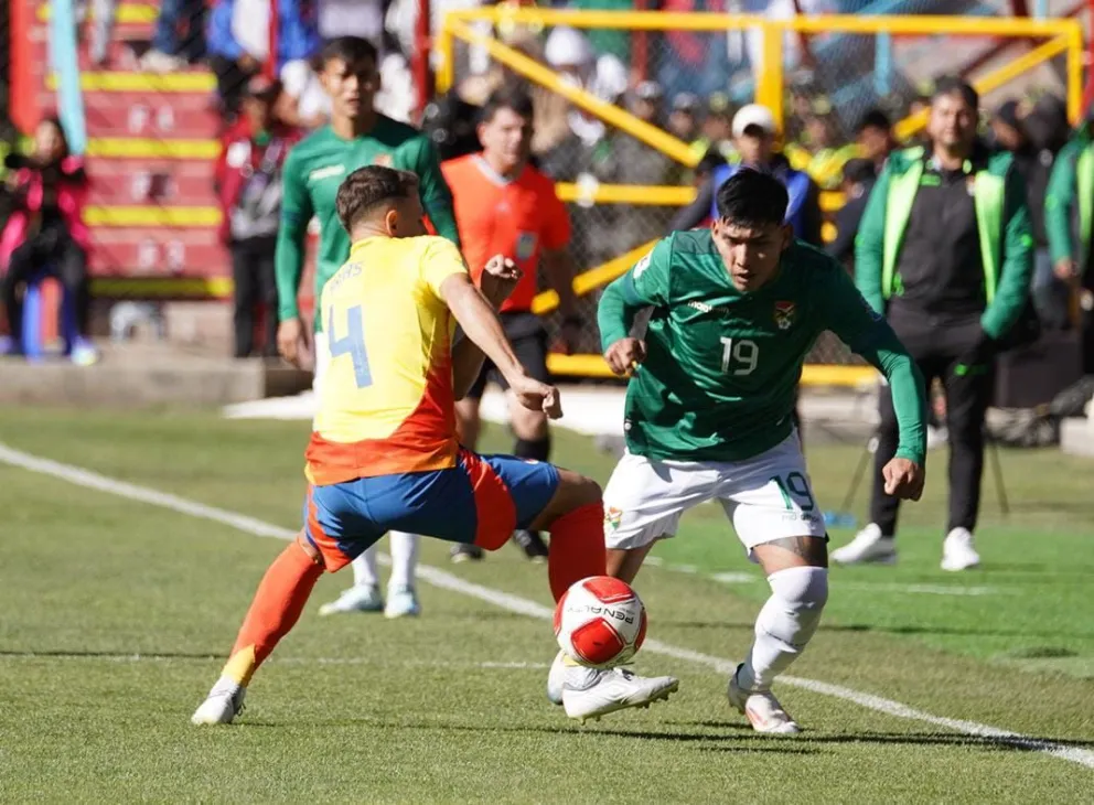 Dos bajas en Bolivia para los partidos con Ecuador y Paraguay