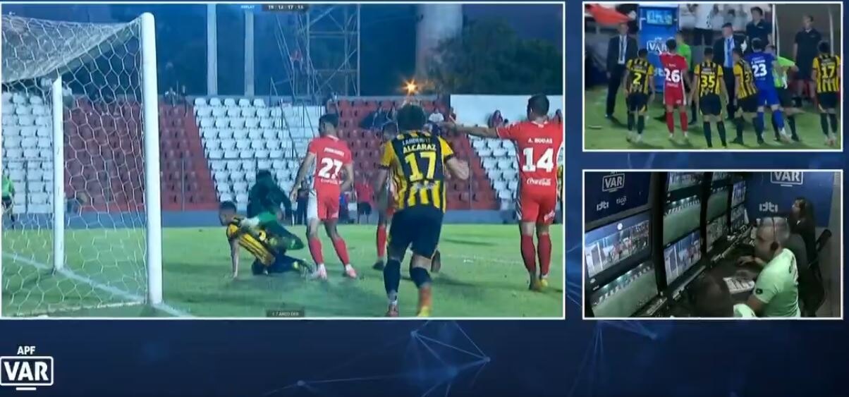 La dura reacción de Guaraní tras el gol anulado a Alan Pereira: "Una verdadera…"