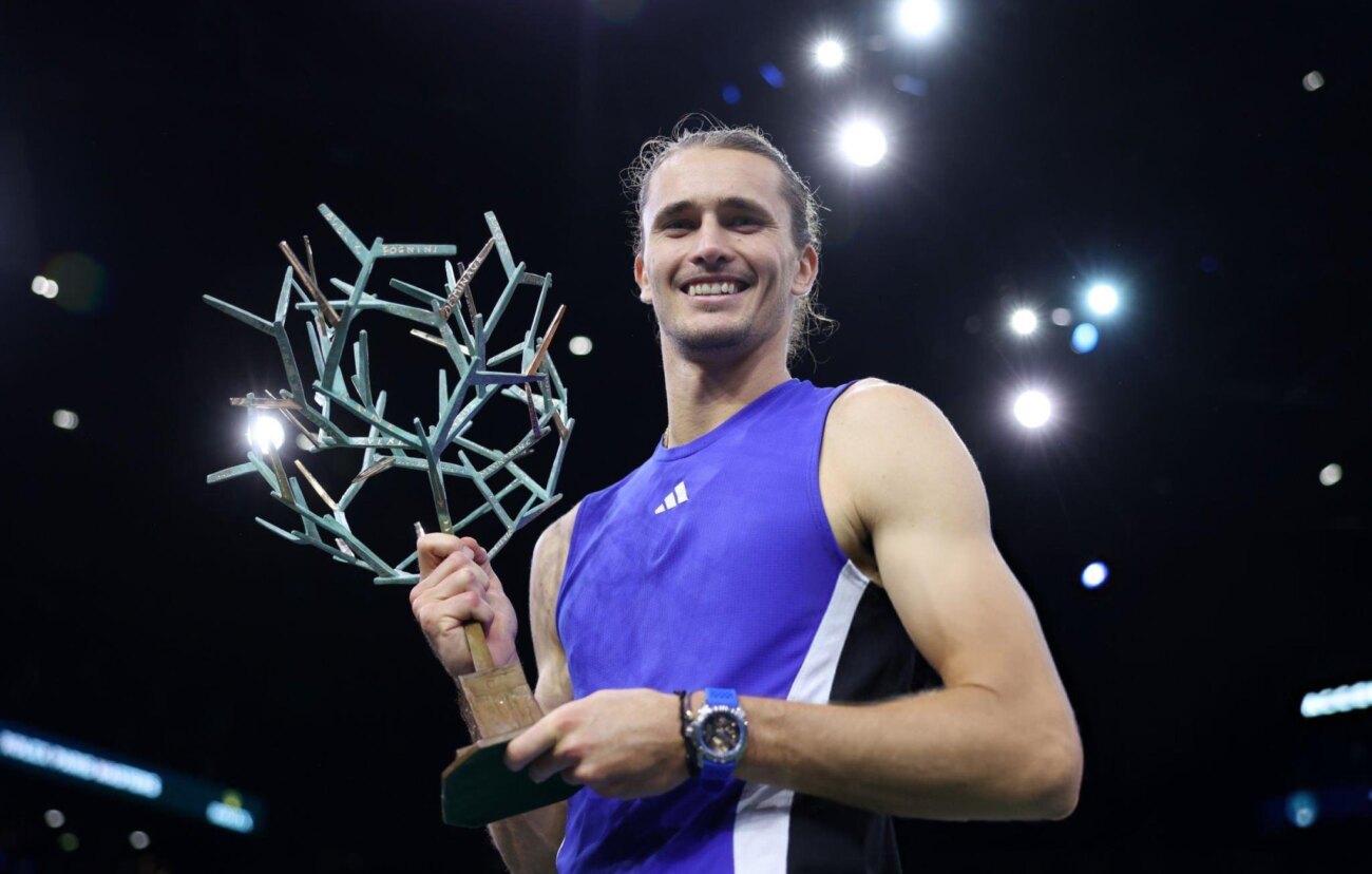 Zverev despide Bercy levantando el trofeo ante Humbert