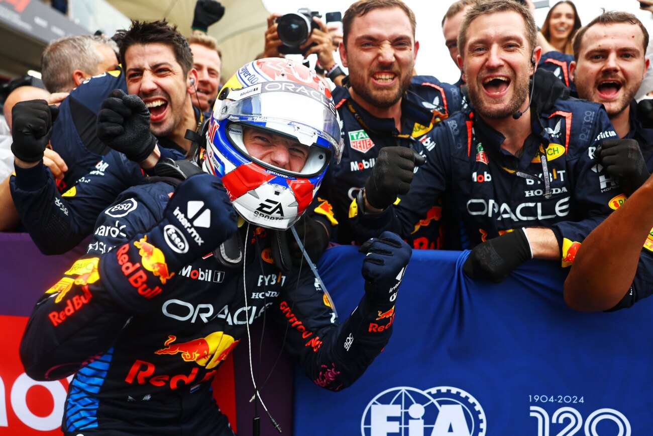 Con remontada memorable, Verstappen triunfa en Brasil y araña el título de la F1