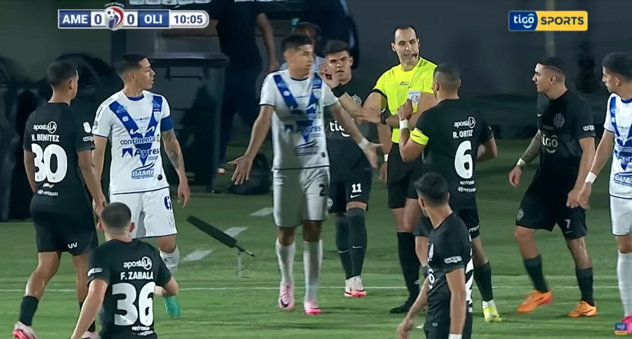 El veredicto de la APF sobre el penal que le negaron a Olimpia ante Ameliano