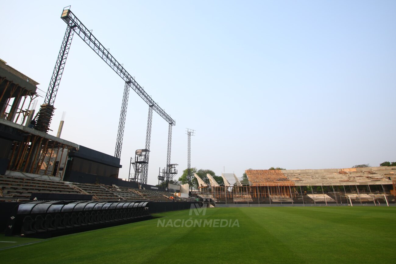 Libertad jugará la Libertadores en su remozado estadio 