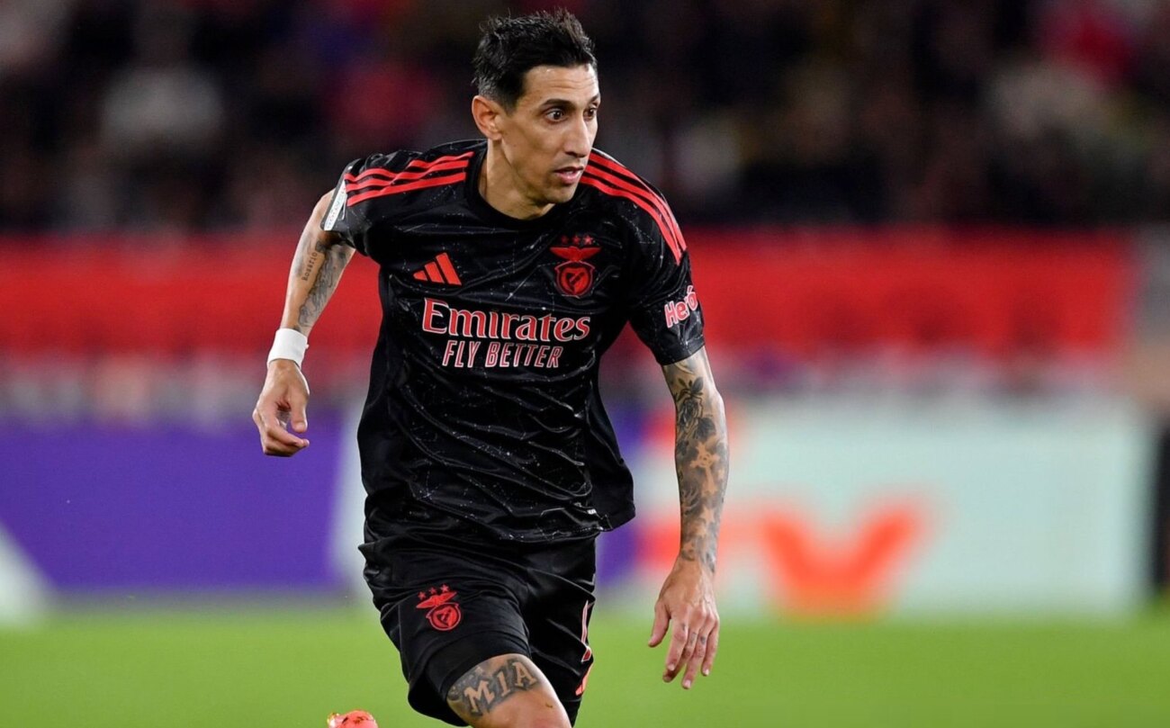 Di María lidera la remontada del Benfica en Mónaco