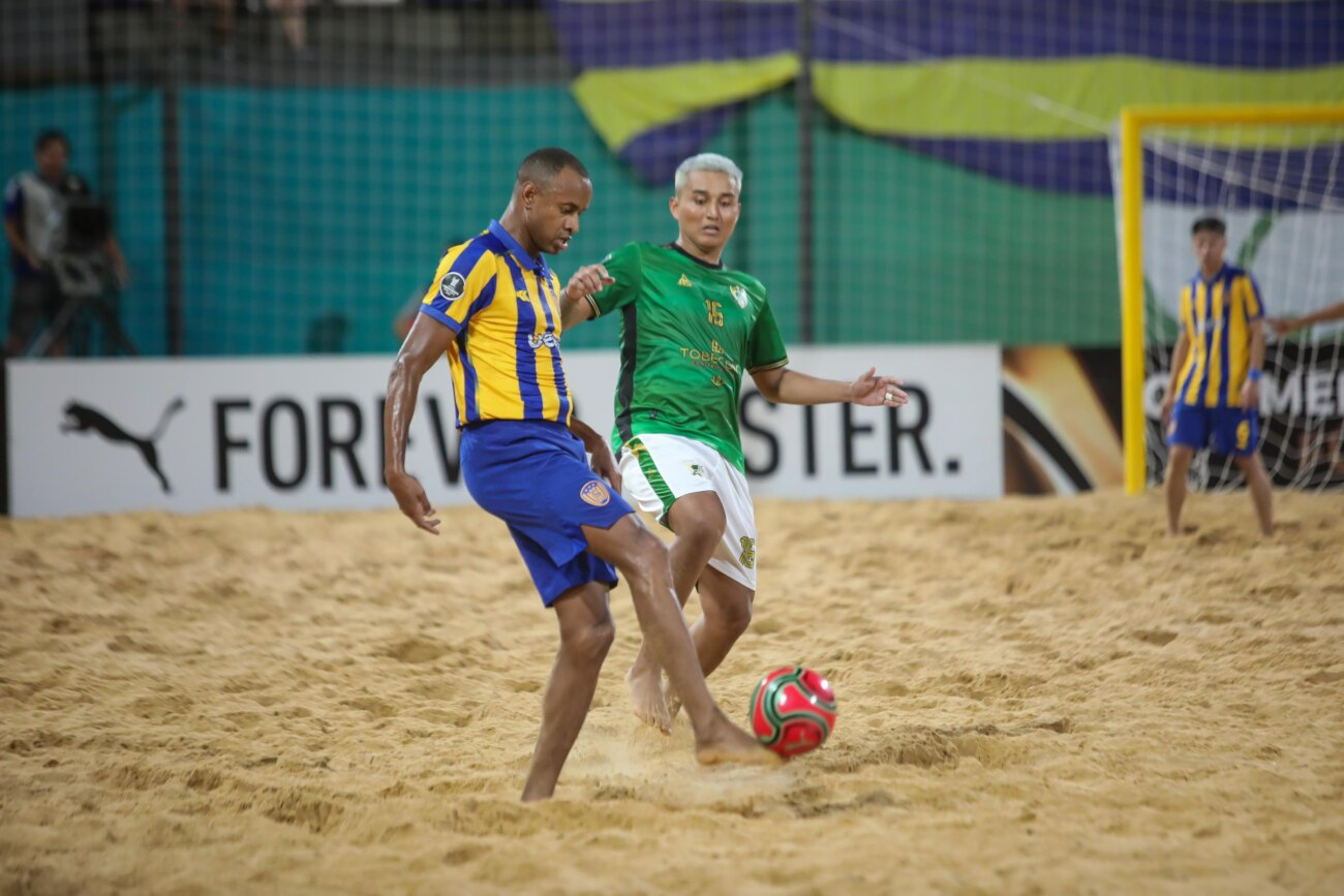 Sólido debut de los paraguayos en la Libertadores de playa