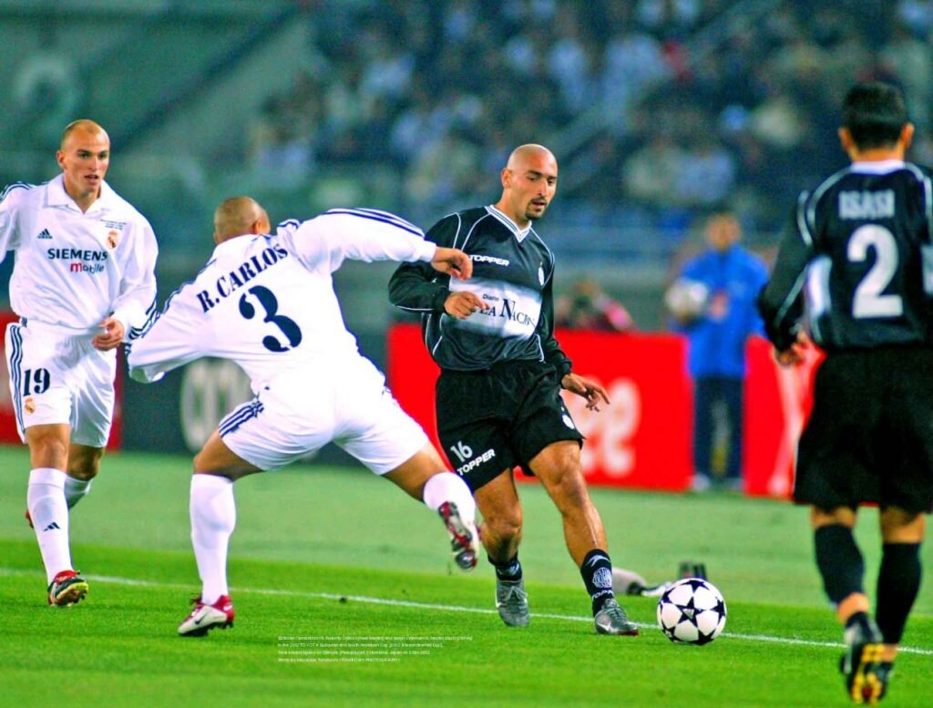 Hace 22 años Olimpia y Real Madrid se enfrentaban en Japón