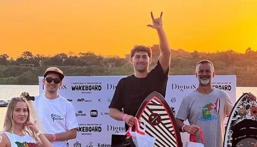 Atletas paraguayos se integran al Cam­peonato Argentino de Wakeboard