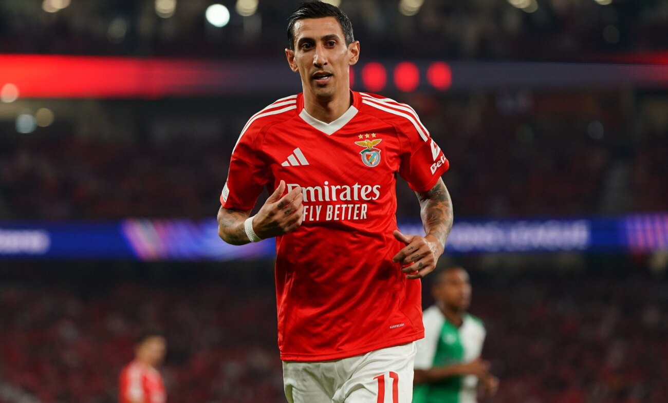 Di María acerca al Benfica a un punto del Sporting de Lisboa